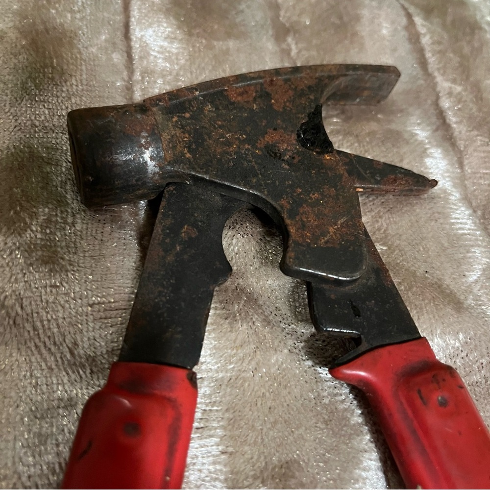 TOOL Wheel Weight & Hammer - Vintage - Works - Men Women Gift - Collector